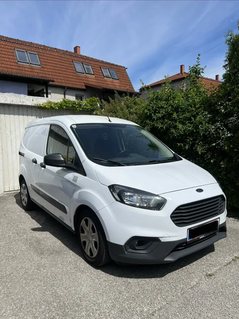 Ford Transit Courier 1,0 EcoBoost Trend Weiß - 1
