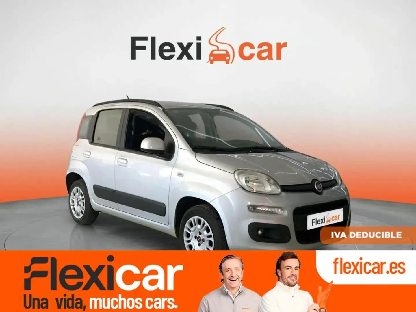 Fiat Panda 1.2 Lounge Gris - 1