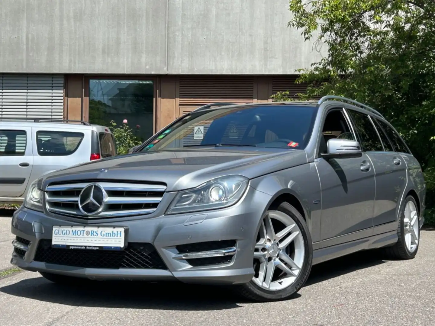 Mercedes-Benz C 220 T CDI AMG / Pano / Leder Argent - 1