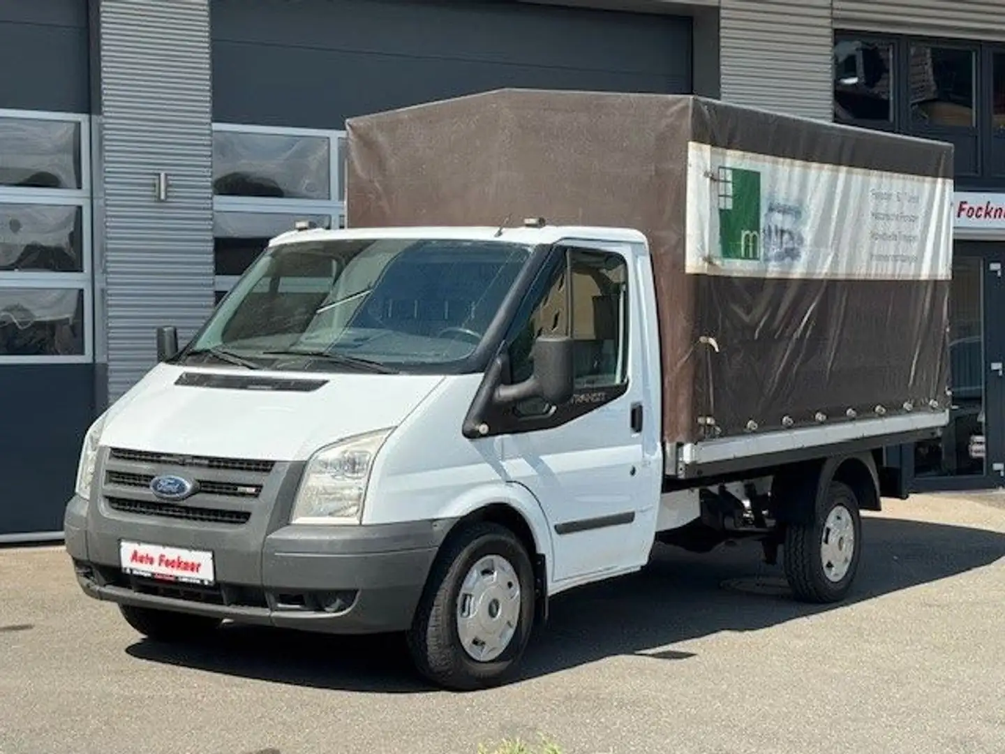 Ford Transit 2.4 TDCi Pritsche 3,5t Plane Bianco - 1