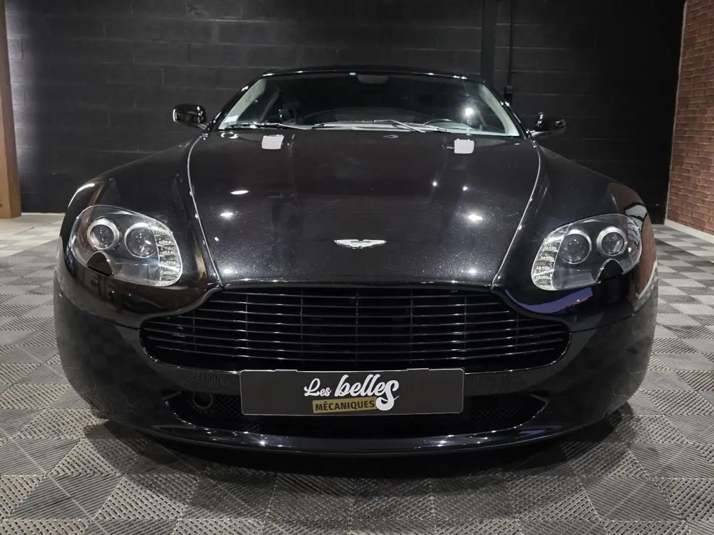 Aston Martin Vantage 4.3L V8 385CV SPORTSHIFT BVA6 - SUIVI COMPLET Negro - 2