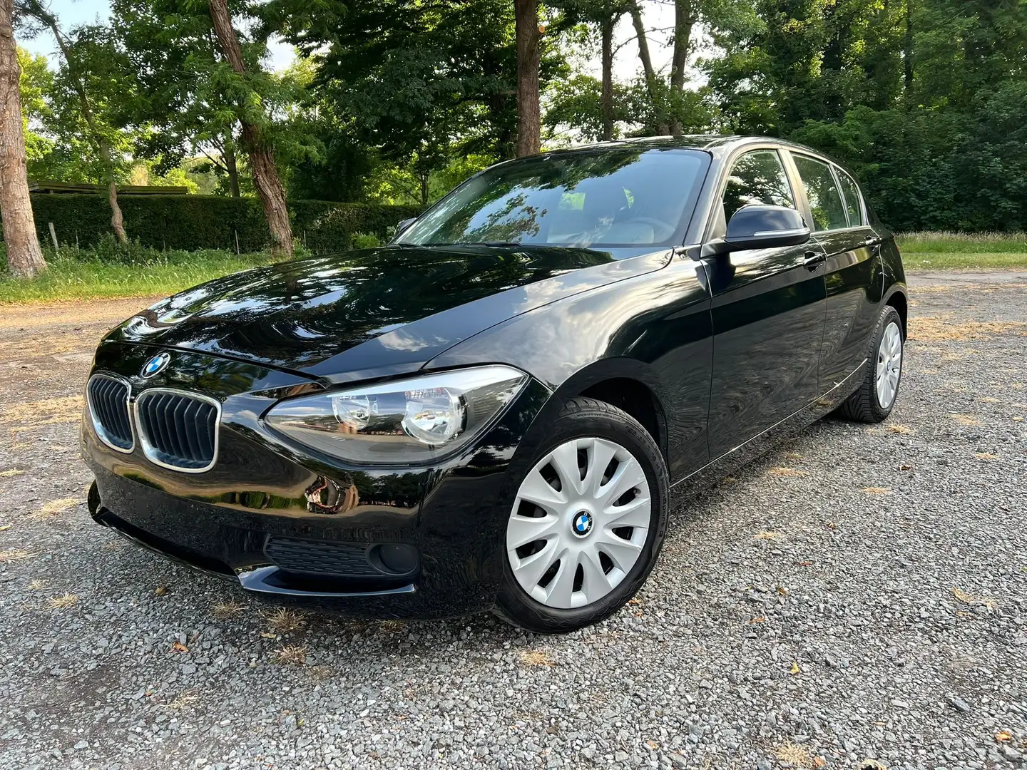 BMW 116 116i Zwart - 1
