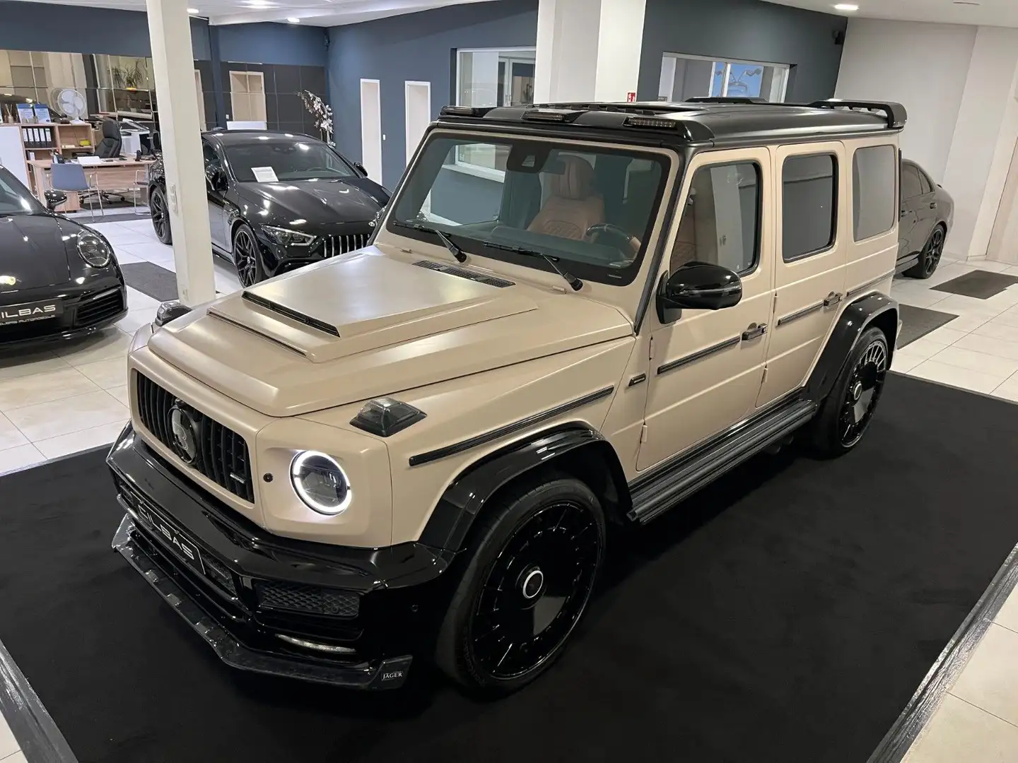 Mercedes-Benz G 63 AMG *BRABUS*CUOIO-SHELL-DESIGN*1OF1*24 ZOLL Beżowy - 2