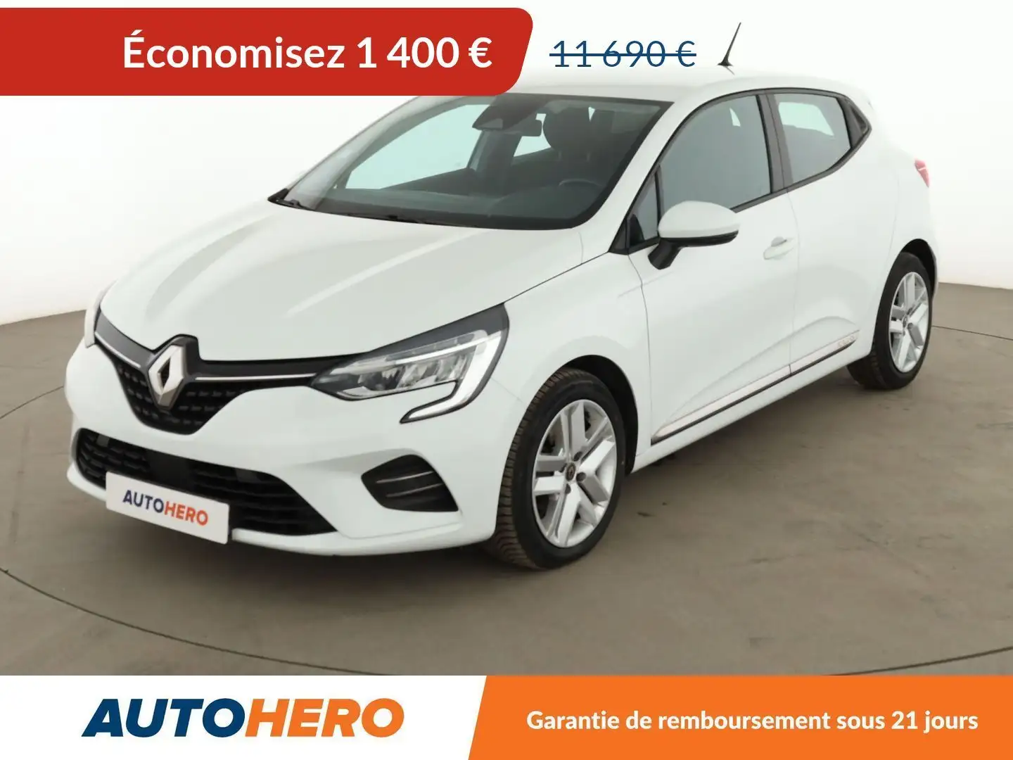 Renault Clio 1.0 SCe Business Blanc - 1