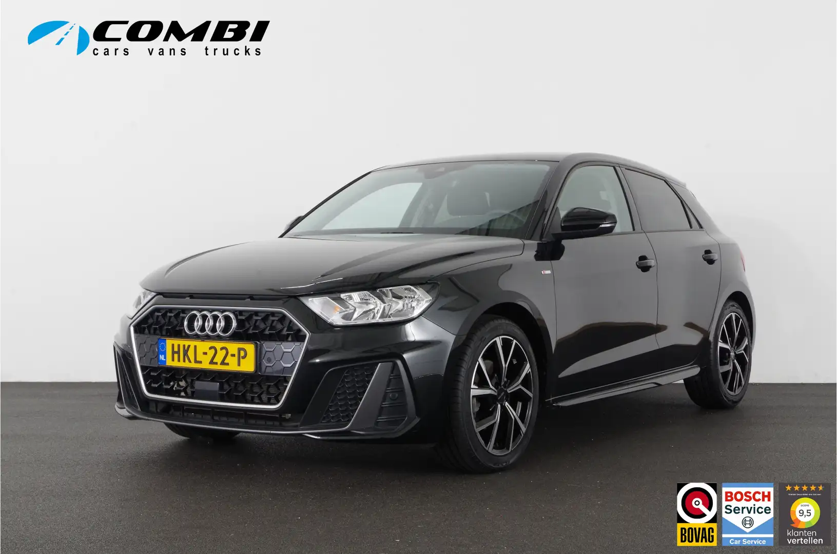 Audi A1 Sportback 30 TFSI 116pk S line  17inch/Mythos Bla Zwart - 1