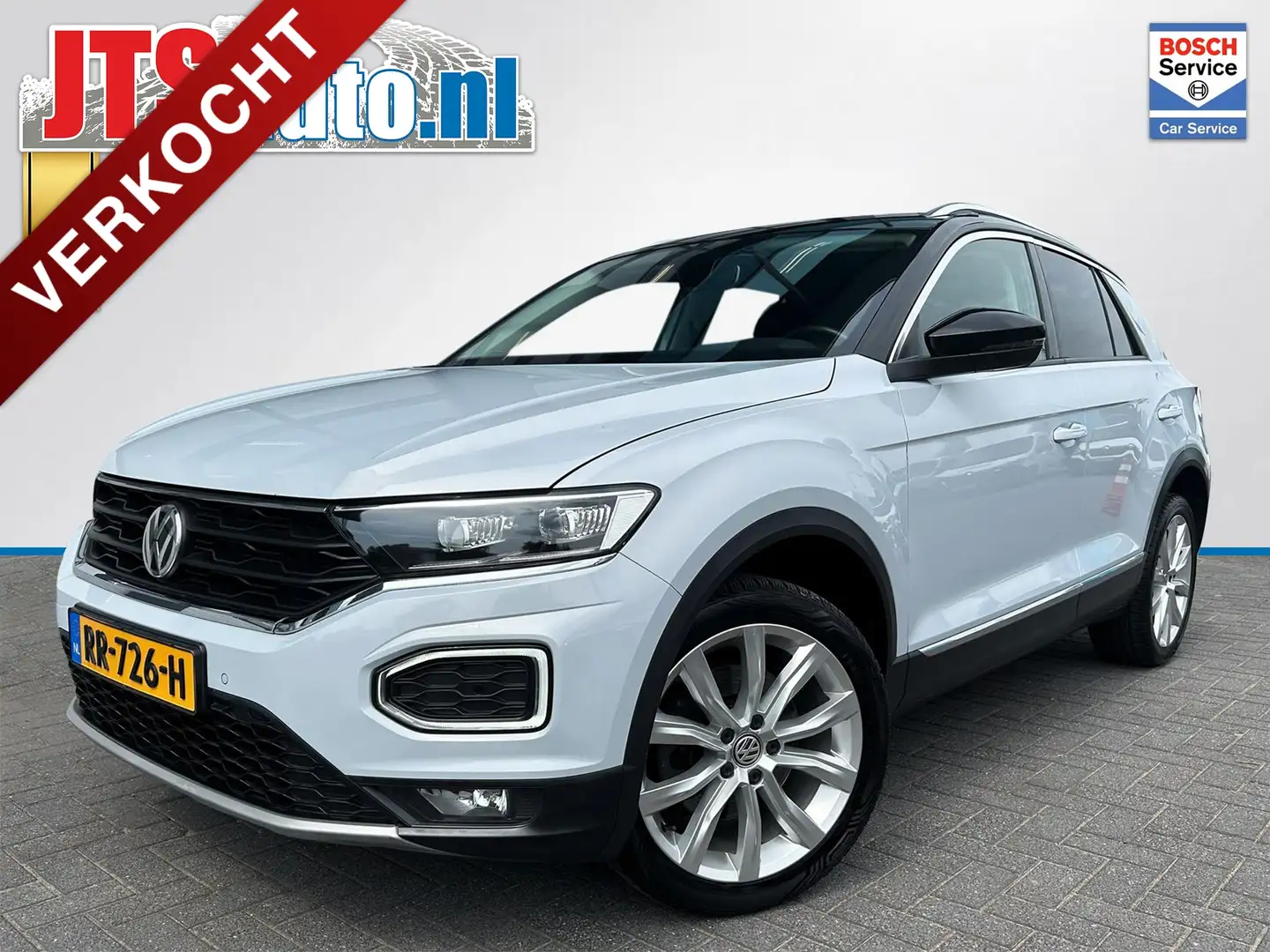 Volkswagen T-Roc 1.0 TSI 115pk, Carplay, Trekhaak, Sensoren Wit - 1