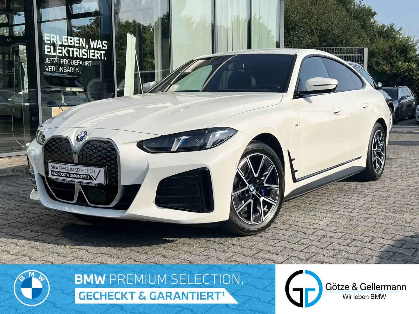 BMW i4 xDrive40 M Sport //Stop&Go HeadUp FACELIFT!!! Weiß - 1
