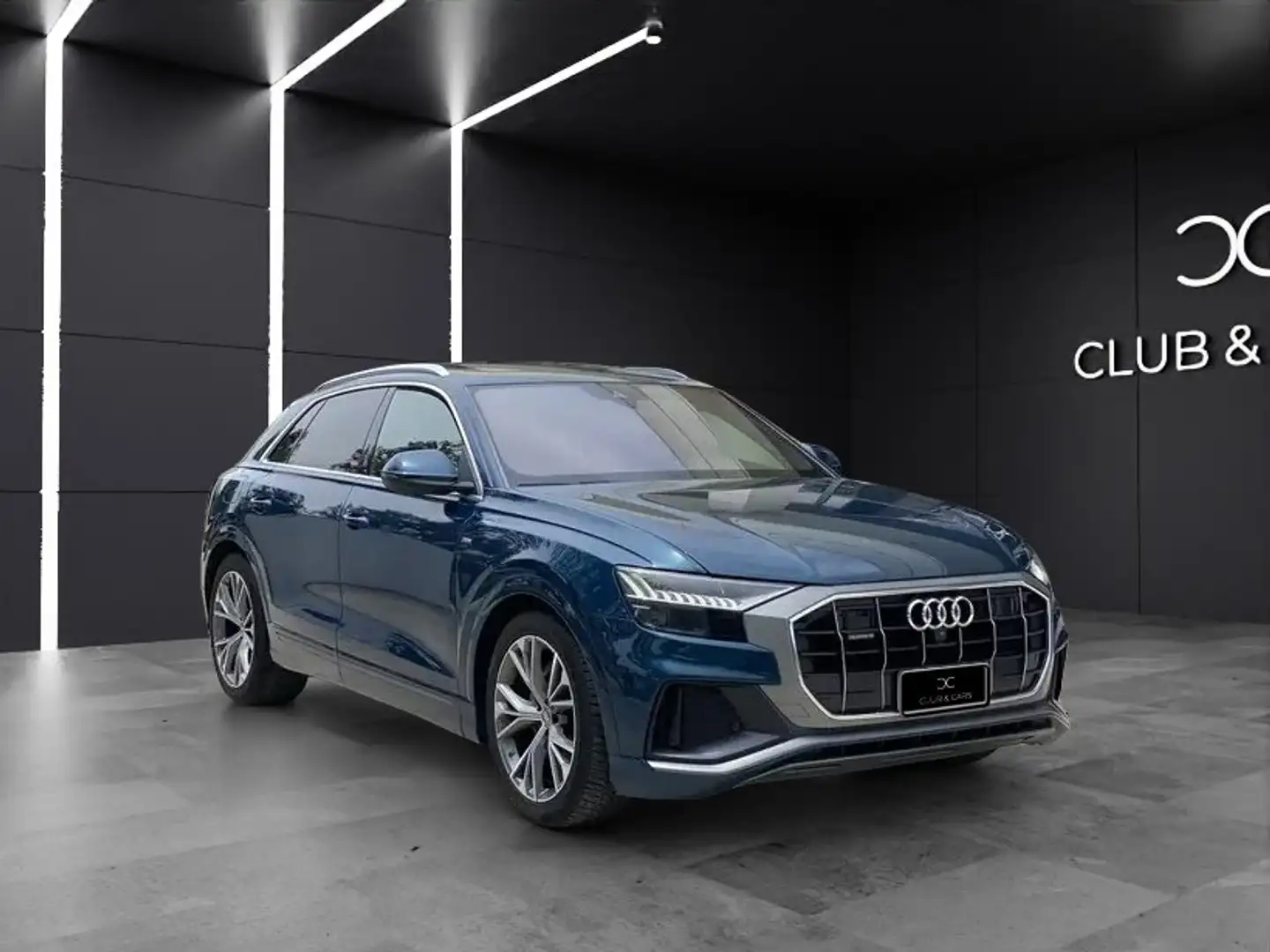 Audi Q8 50 3.0 tdi mhev Tiptr Quattro S LINE TETTO/MATRIX Blu/Azzurro - 1