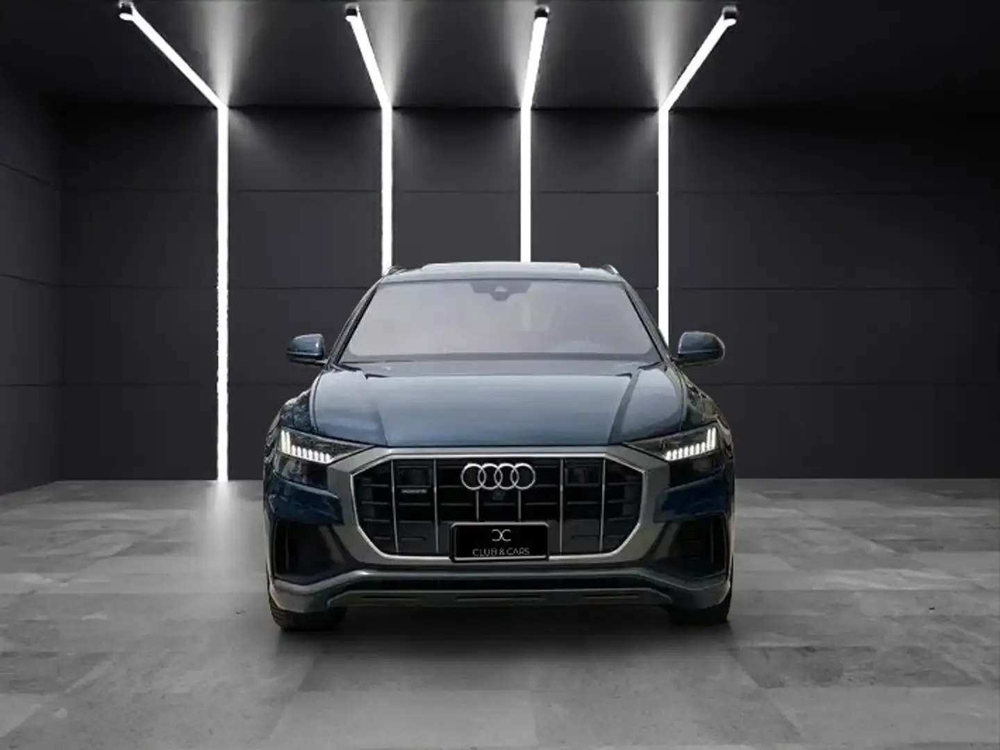 Audi Q8 50 3.0 tdi mhev Tiptr Quattro S LINE TETTO/MATRIX Blu/Azzurro - 2