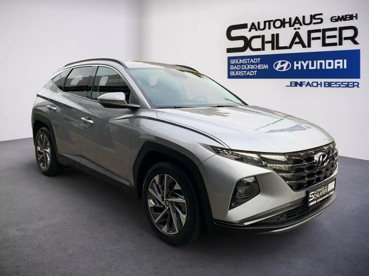 Hyundai TUCSON TUCSON 1.6 T-GDI Trend Mild-Hybrid el.HK Silber - 2