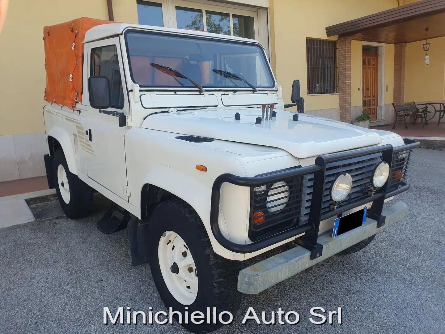 Land Rover Defender TD 90 Soft-top Bianco - 1