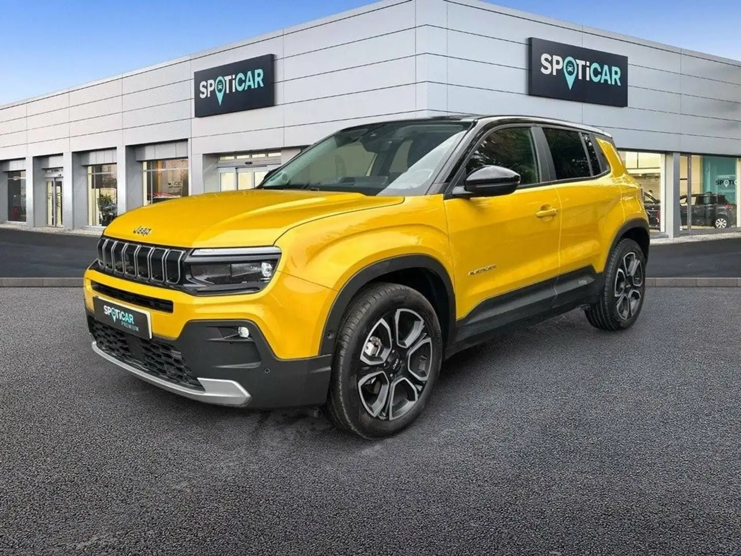 Jeep Avenger 1.2 Ehybrid Summit 74KW Jaune - 1