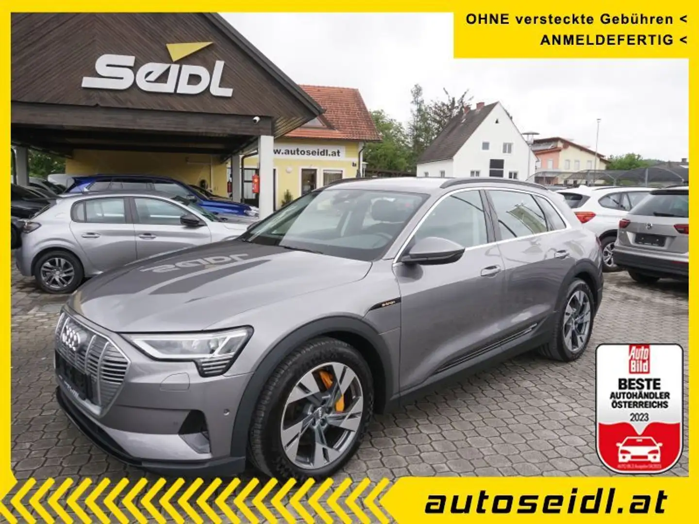 Audi e-tron 55 quattro Aut. *MATRIX+20"ALU+AHV* Серый - 1