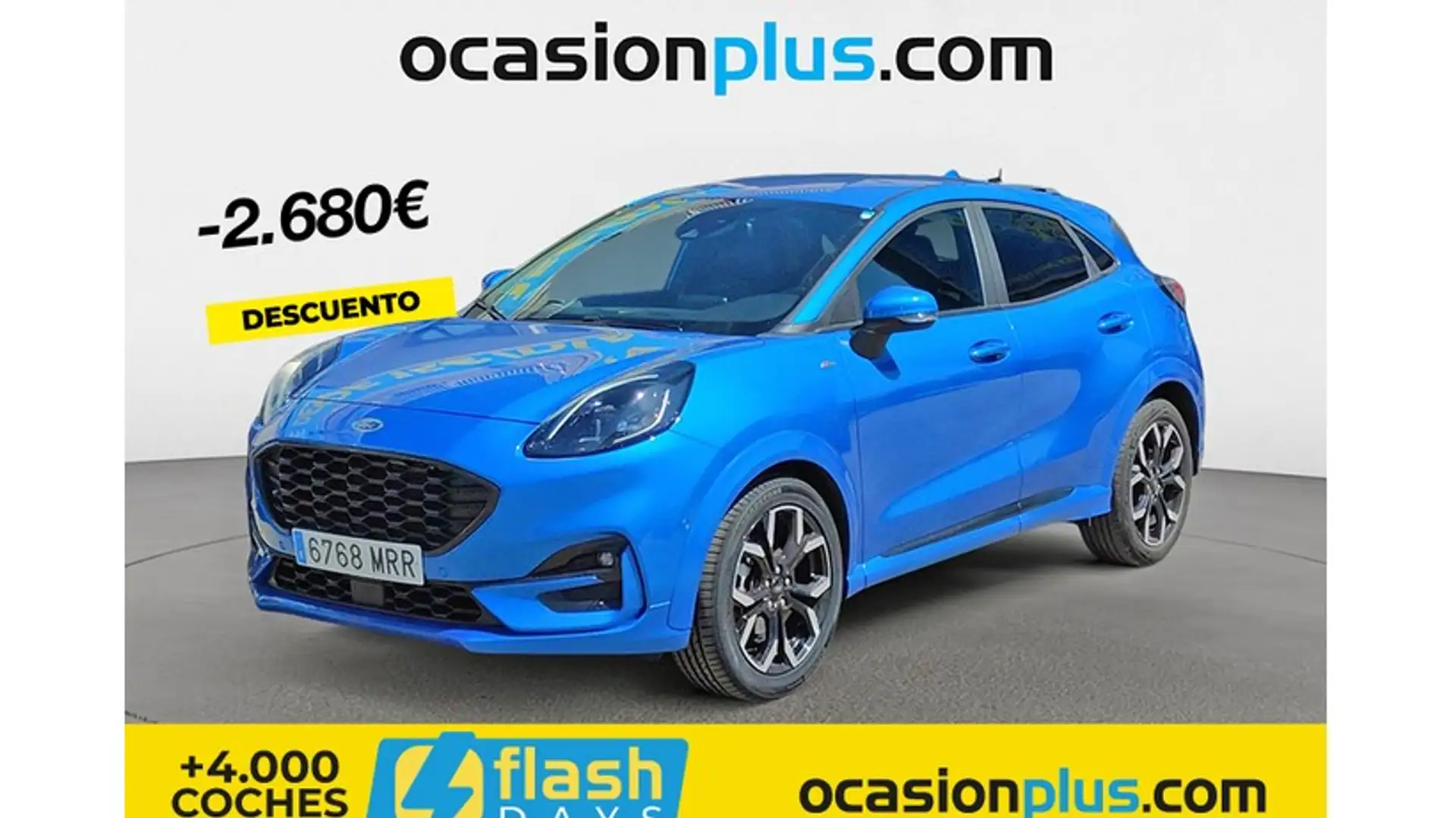 Ford Puma 1.0 EcoBoost MHEV ST-Line X Aut. 155 Azul - 1