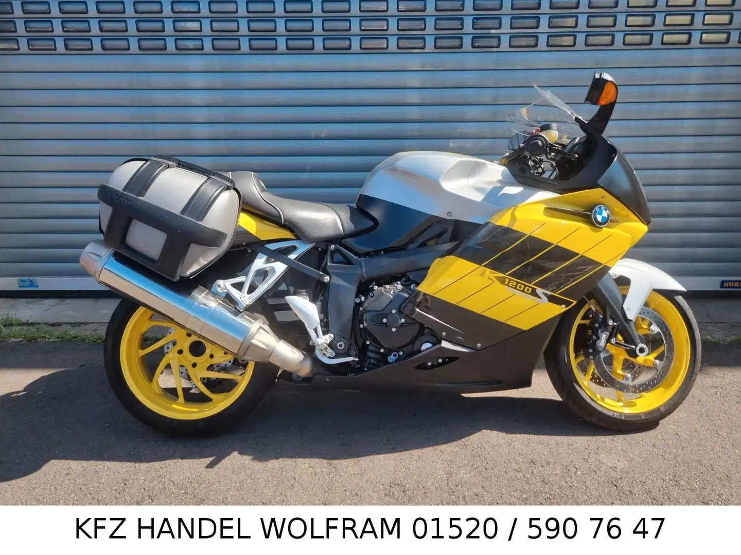 BMW K 1200 S NUR 15.700KM! Scheckheft gepflegt Top!!! Giallo - 1