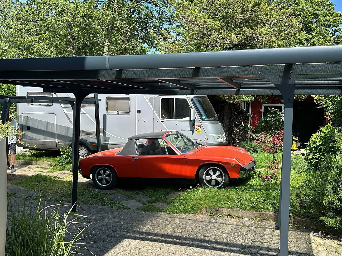 Oldtimer Porsche VW-Porsche 914/4 Rot - 1