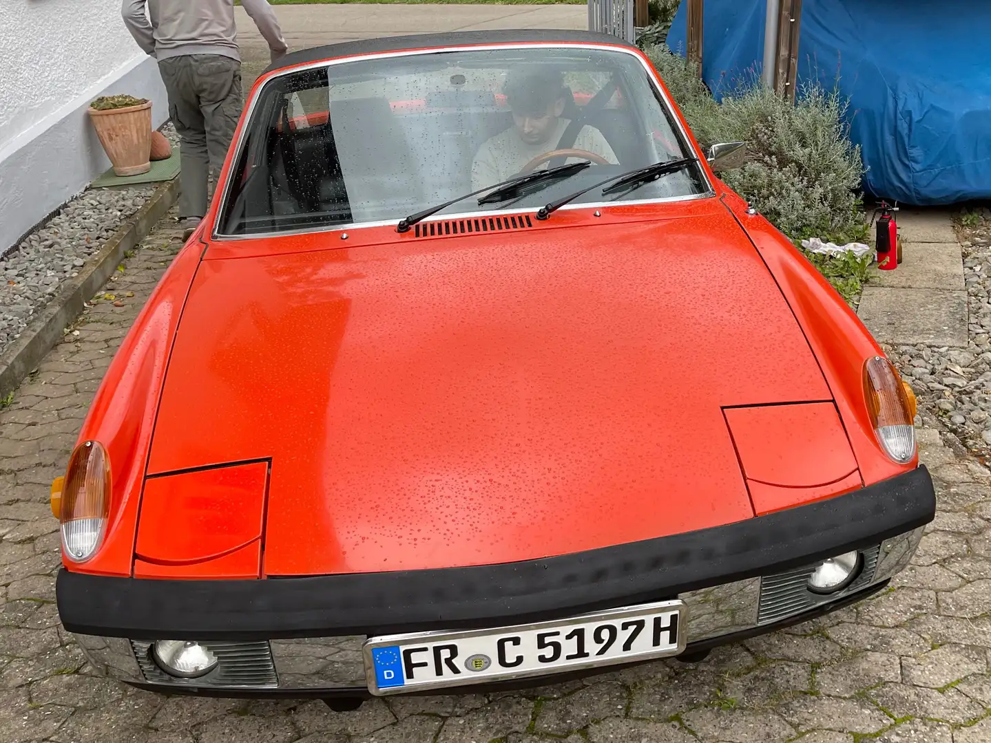 Oldtimer Porsche VW-Porsche 914/4 Rot - 2