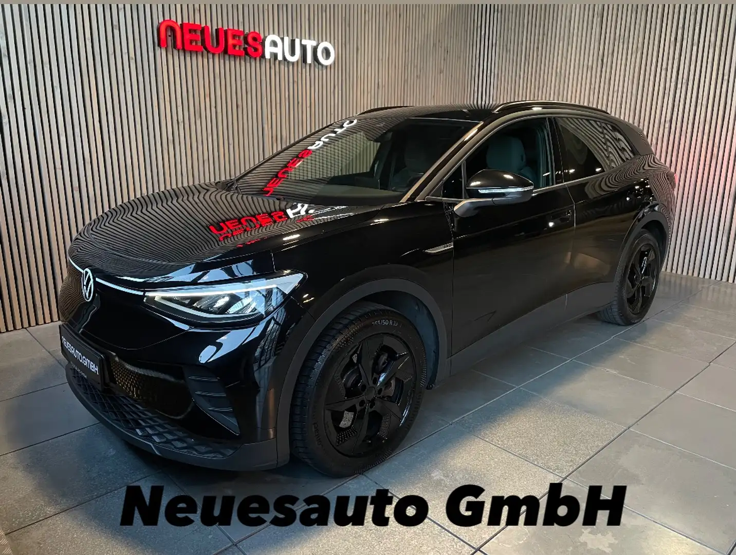 Volkswagen ID.4 Pro 195 kW 4Motion*1.Besitz*MwSt ausw.*Gar.06-2028 Noir - 1