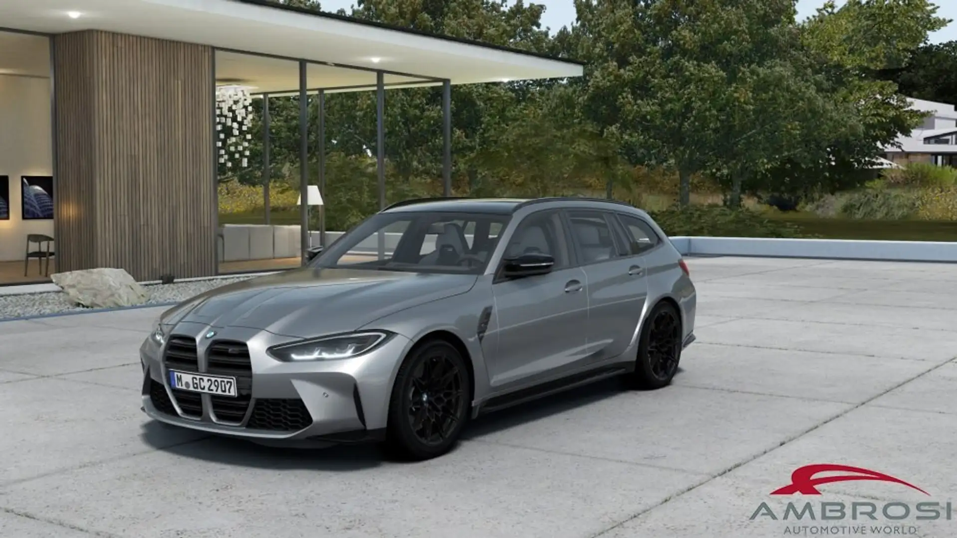BMW M3 Competition M xDrive Touring Grigio - 1