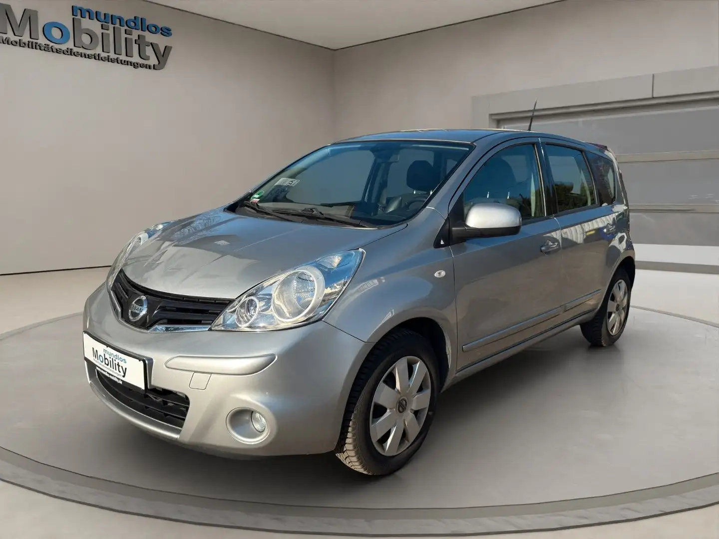 Nissan Note I-Way Bluetooth SHZ PDC AHK TÜV NEU Silber - 1
