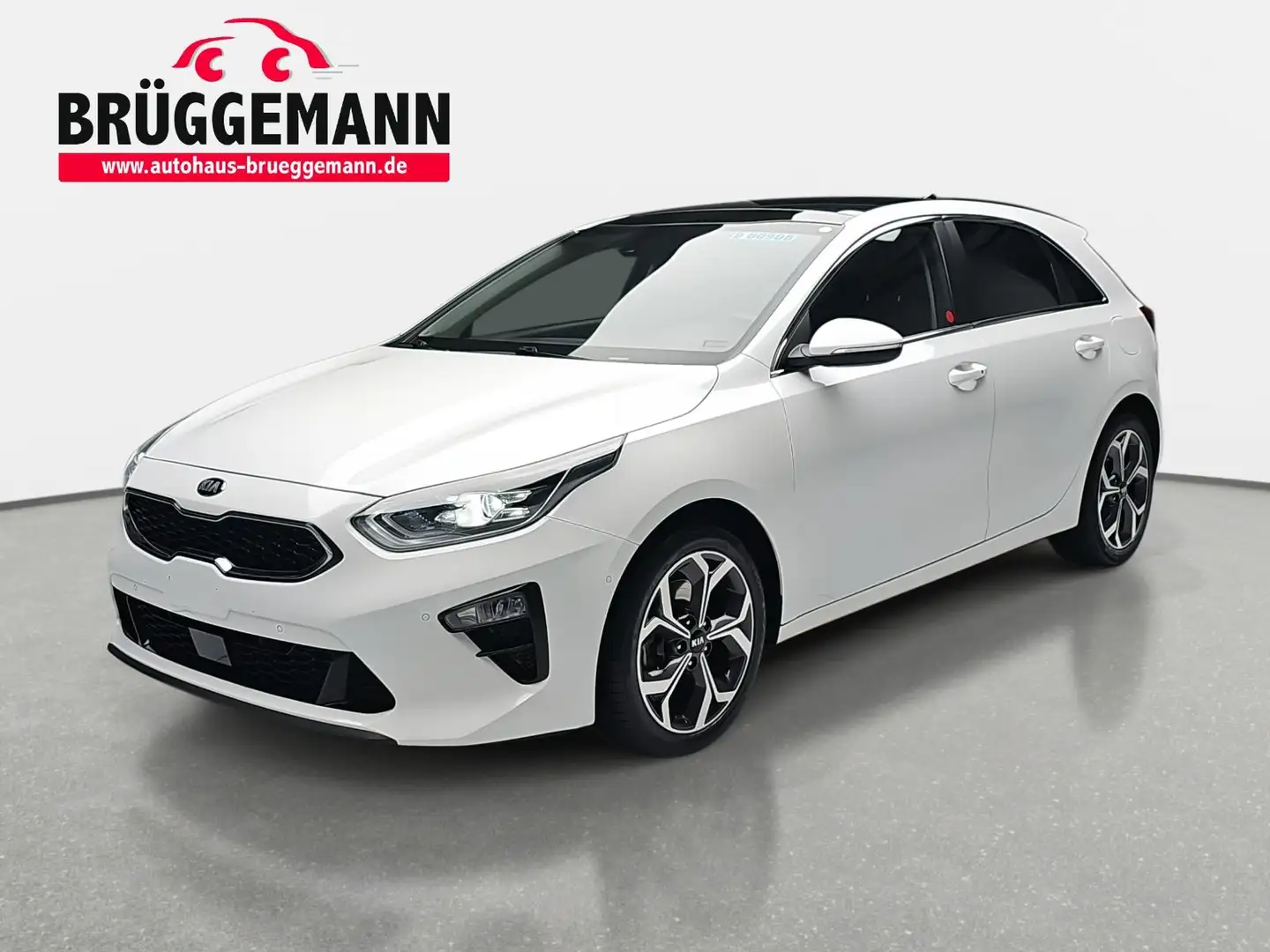 Kia Ceed / cee'd CEED 1.4 T-GDI PLATINUM EDITION NAVI LED JBL LEDER Weiß - 1