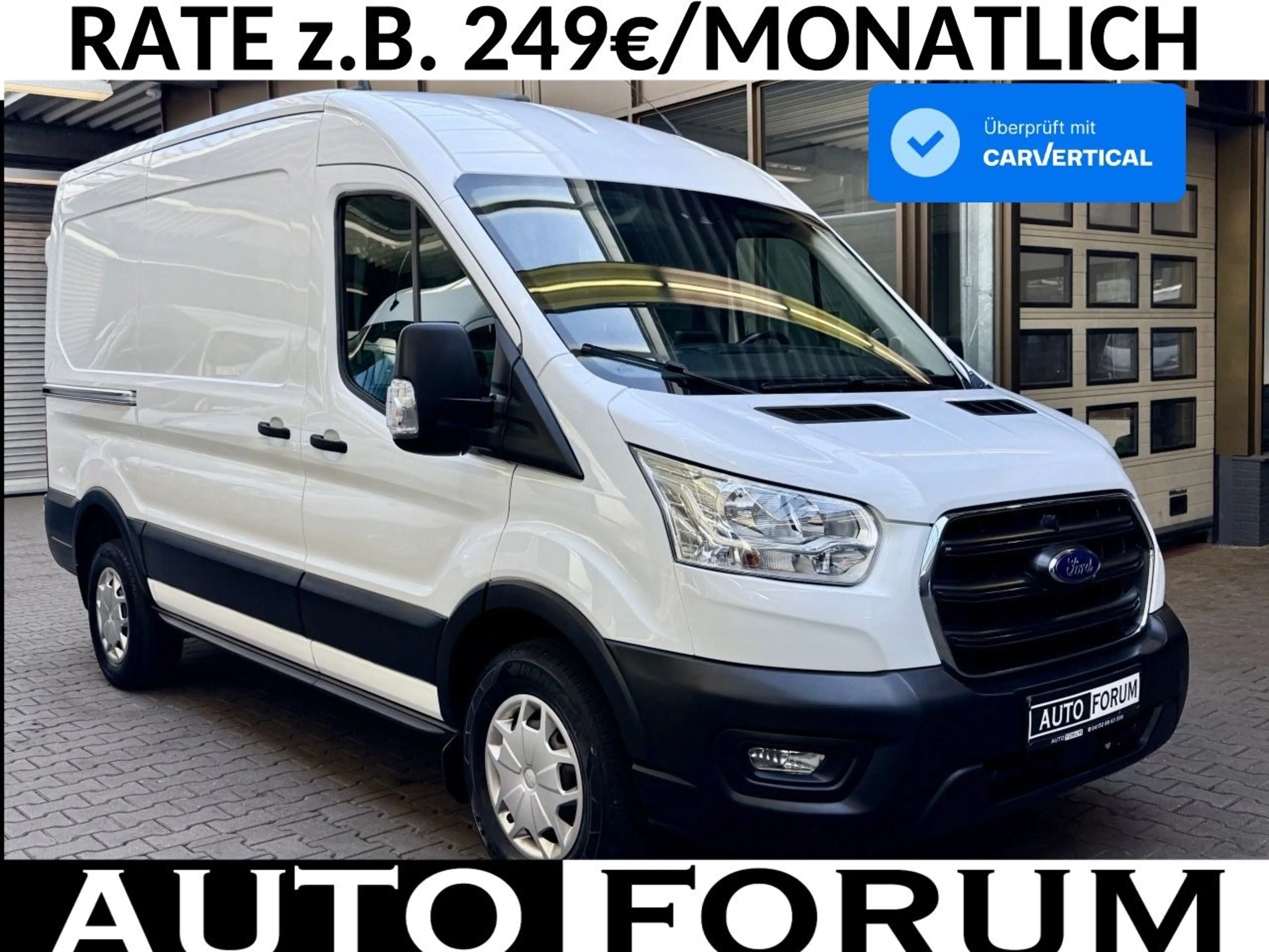 Ford Transit 2.0 D L2H2 4X4 3,5t AHK CAM KLIMA NAVI