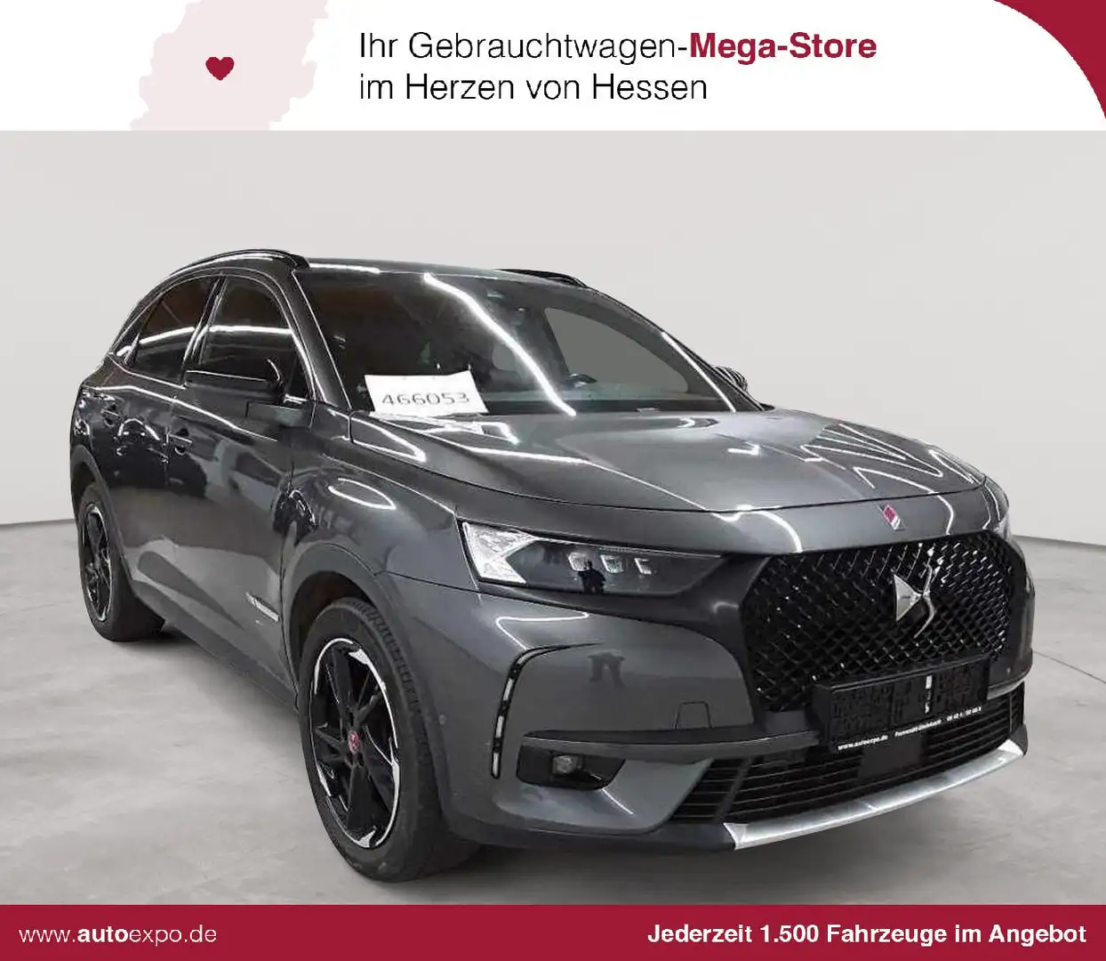 Citroen DS DS7 Crossback BlueHDI 130 Aut. PERFORMANCE LINE + Gris - 1