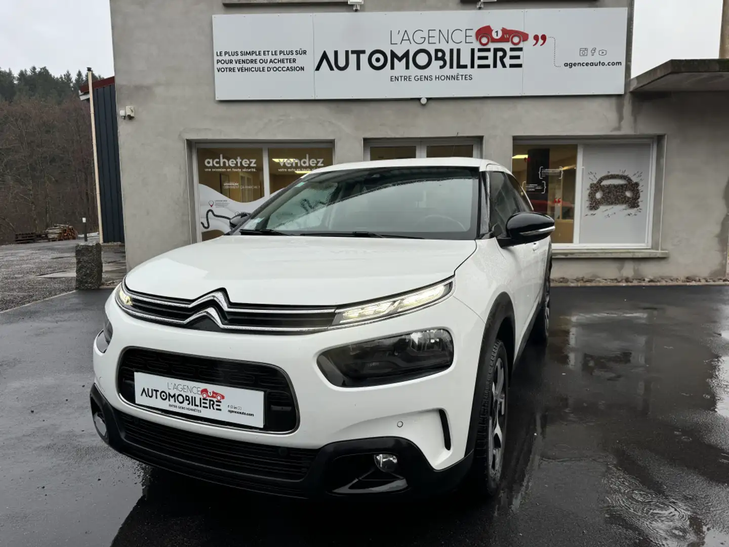 Citroen C4 Cactus 1.6 BLUEHDI 100 S&S FEEL GARANTIE 1 ANS Weiß - 1