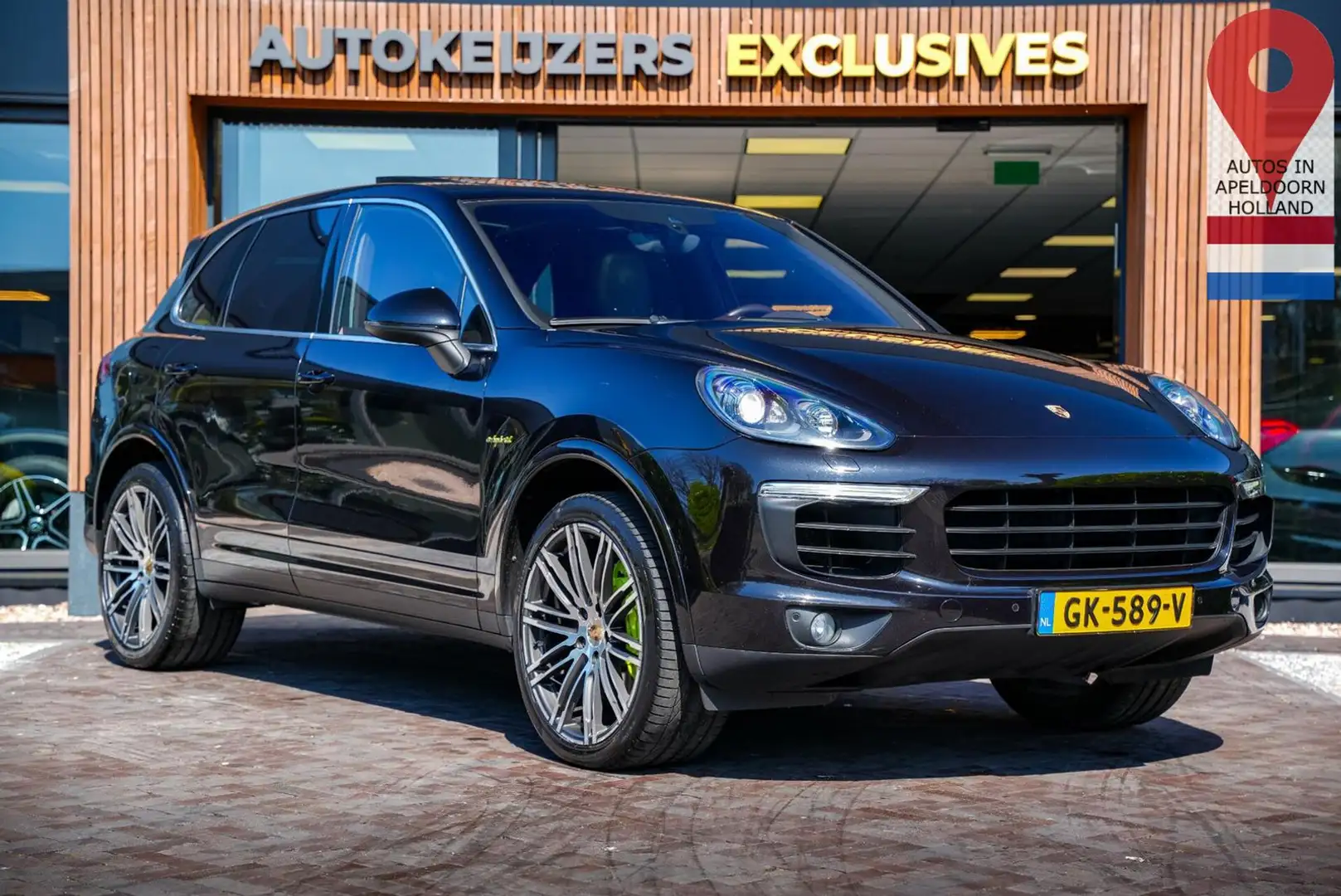 Porsche Cayenne 3.0 S E-Hybrid panorama dach luftfederun Schwarz - 1