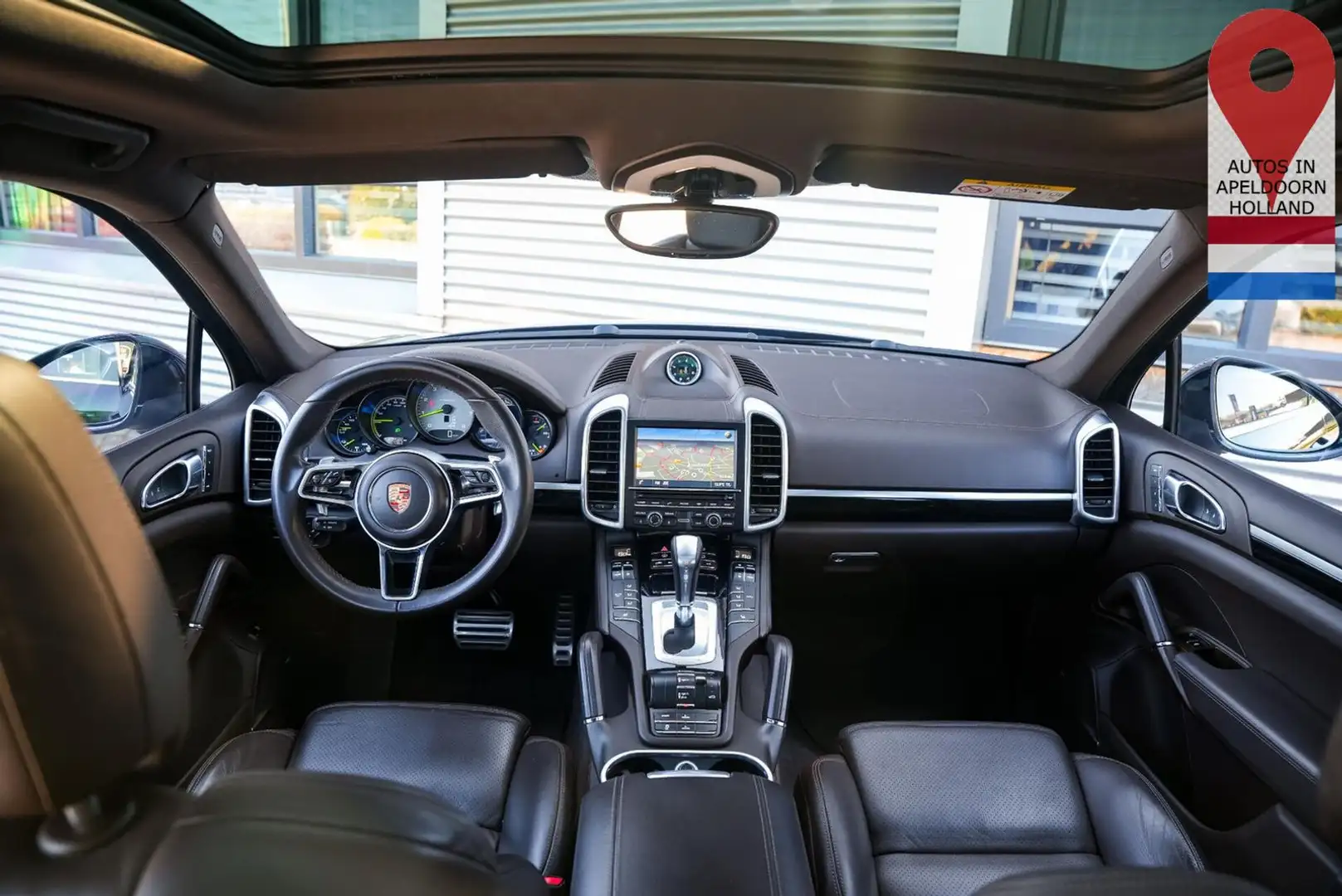 Porsche Cayenne 3.0 S E-Hybrid panorama dach luftfederun Schwarz - 2
