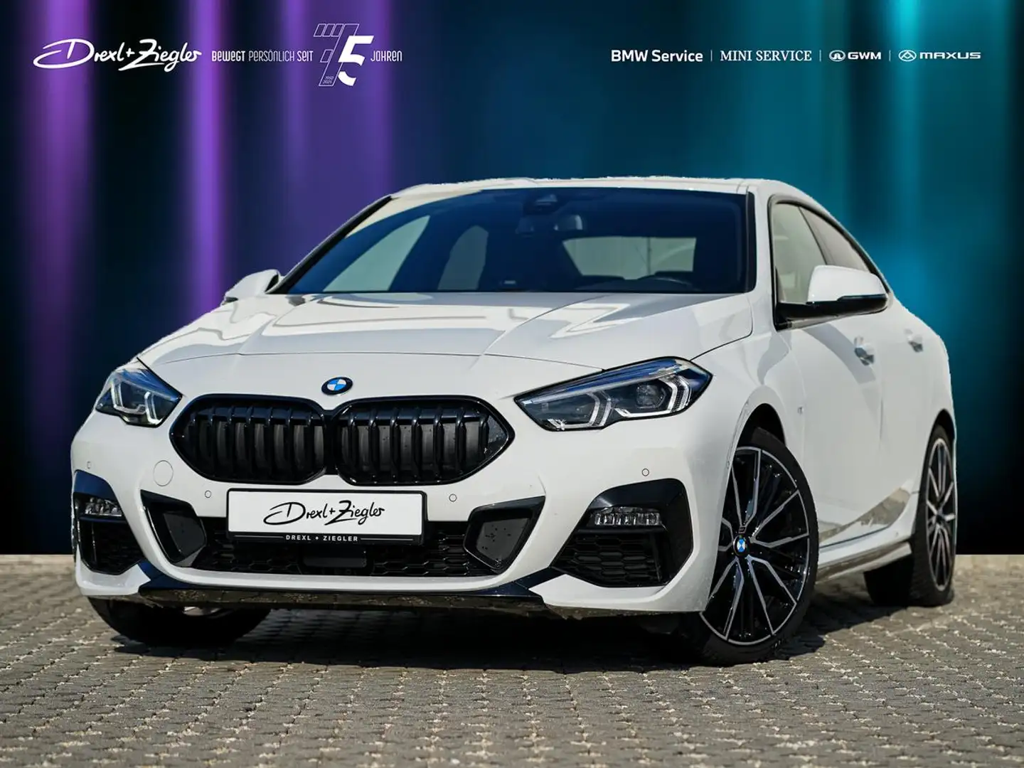 BMW 218 218i Gran Coupe M-Sport 19" KoZg AdLED LiveCoPro Weiß - 2