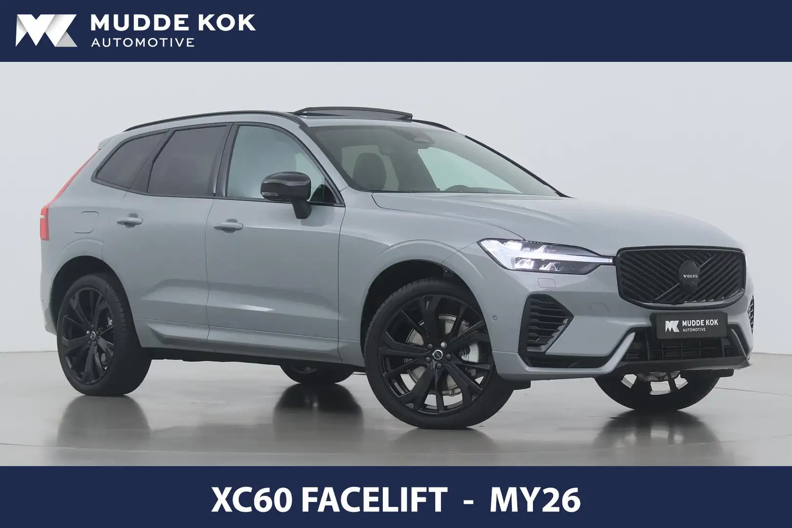 Volvo XC60 T6 Plug-in hybrid Plus Black Edition | FACELIFT | Grijs - 1