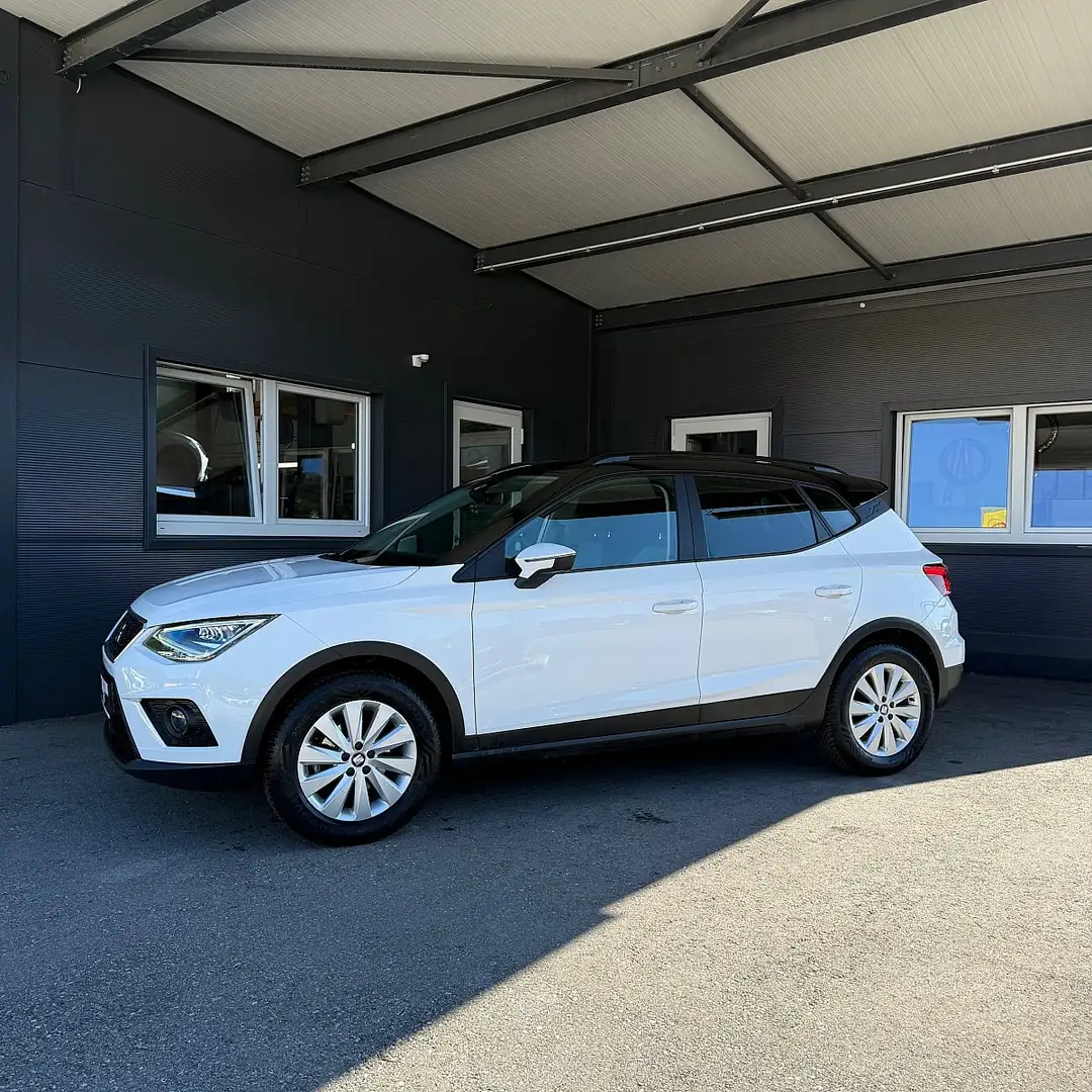 SEAT Arona 1,0 Eco TSI Style Blanc - 2