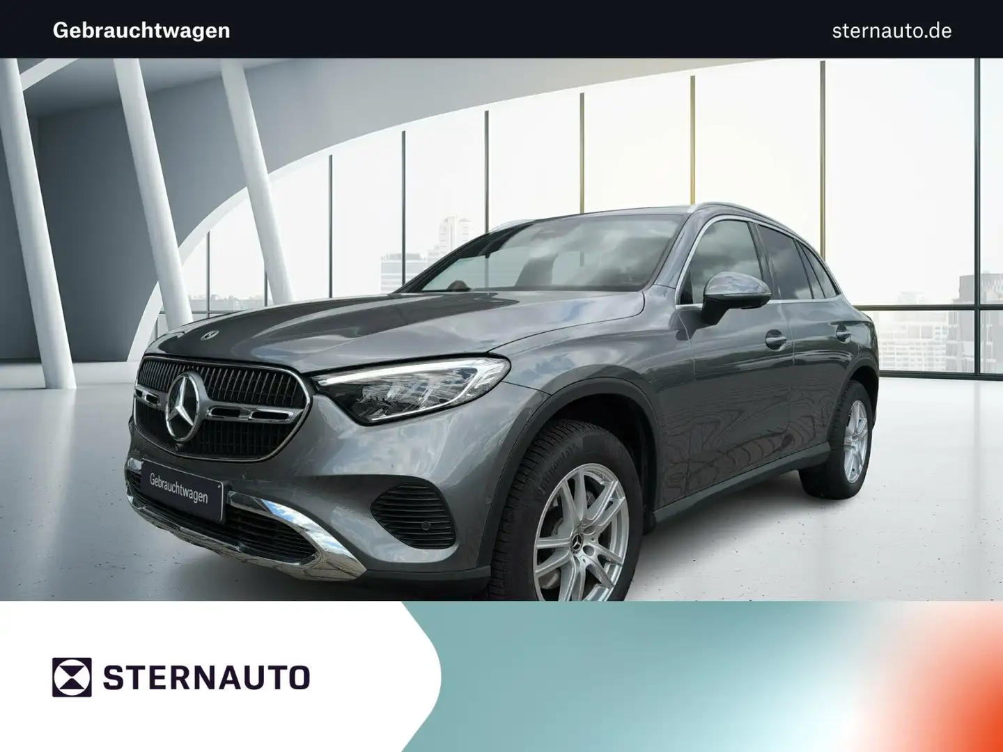 Mercedes-Benz GLC 220 GLC 220 d 4M Ava 360Kamera AHK Spiegelpaket LED Grijs - 1