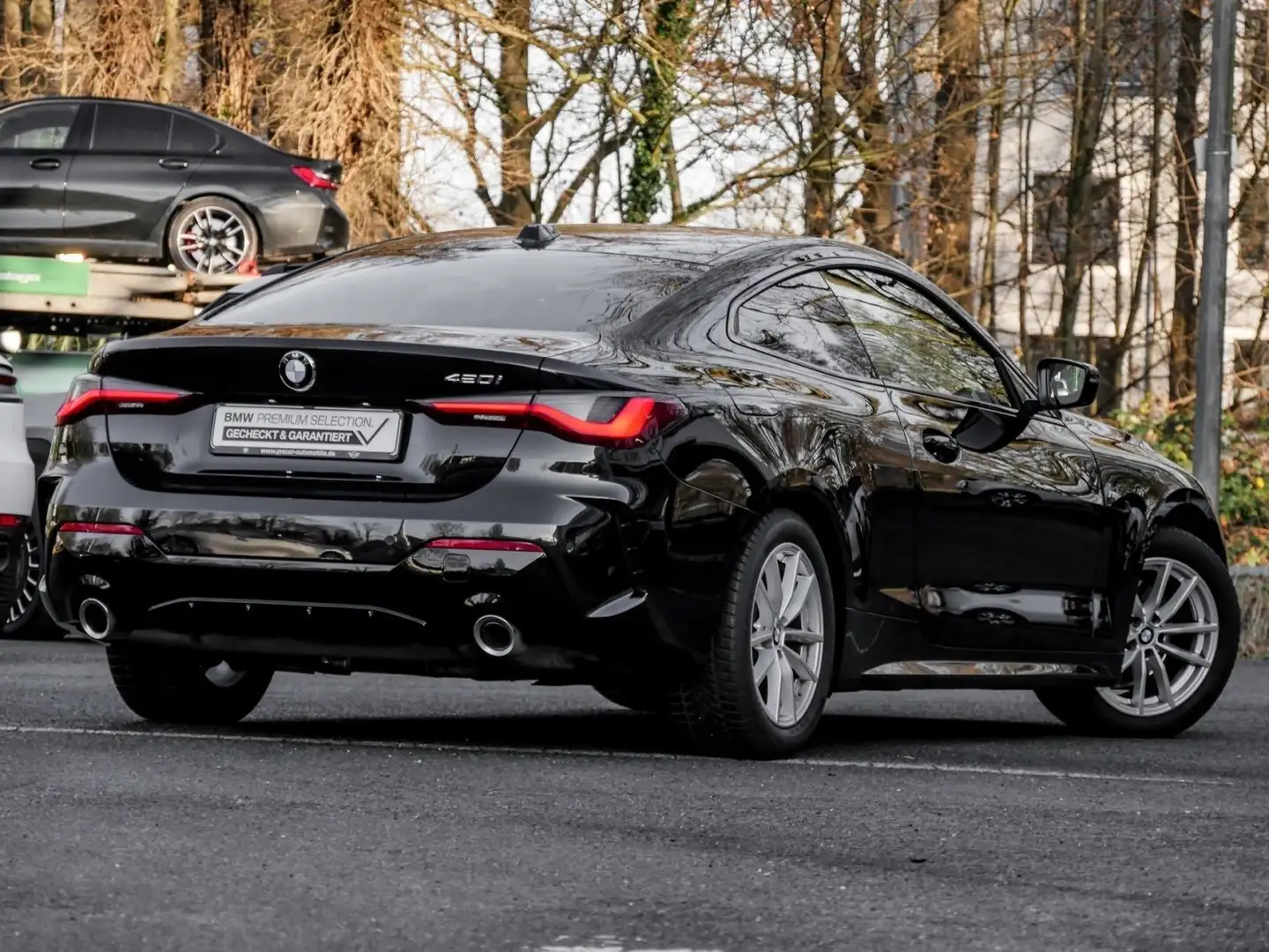 BMW 420 i M SPORT+ACC+HuD+DA+360°+HiFi Schwarz - 2