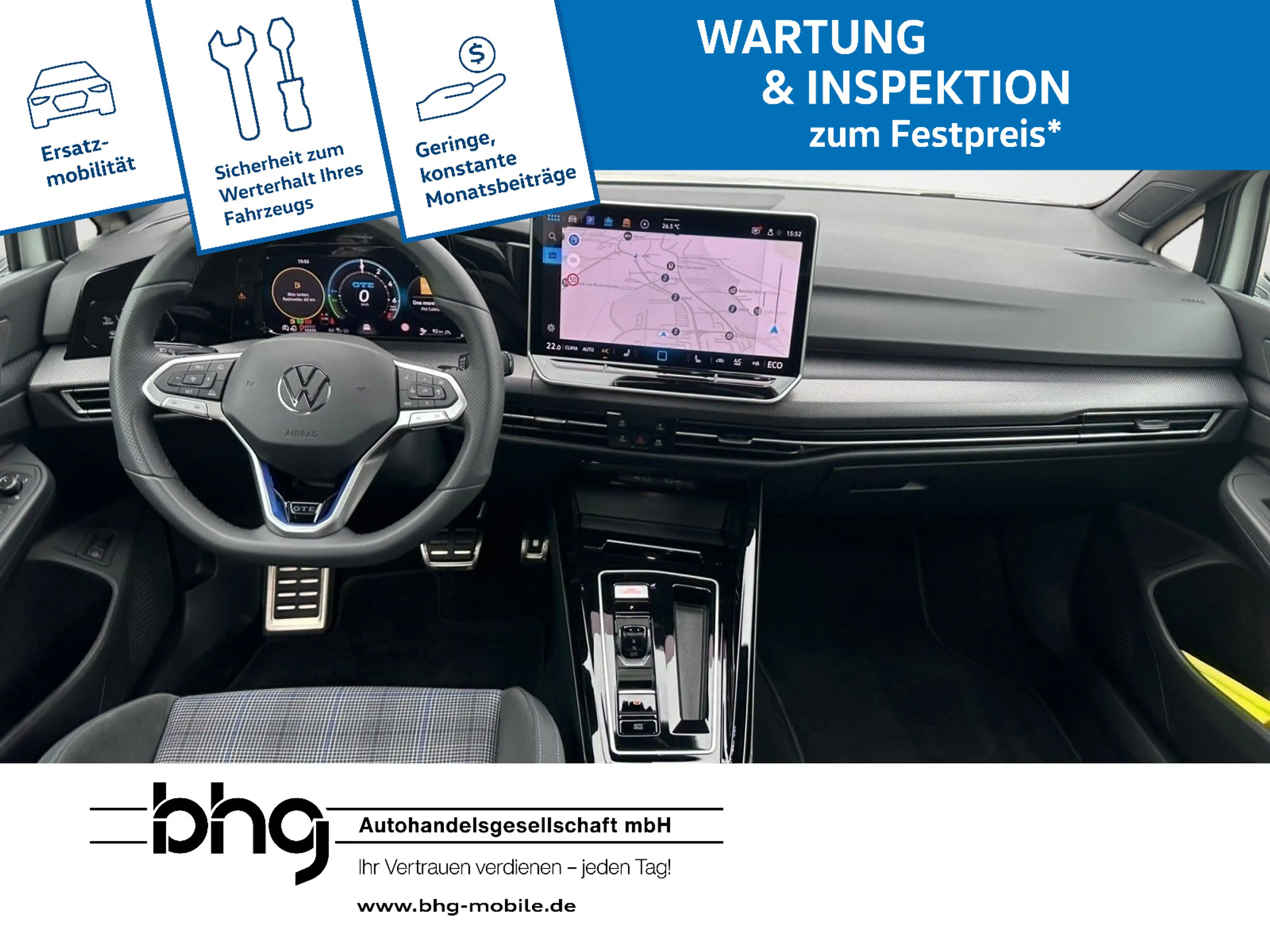 Volkswagen Golf GTE GTE DSG Pano HUD Navi ACC Kamera Matrix DAB — photo 12