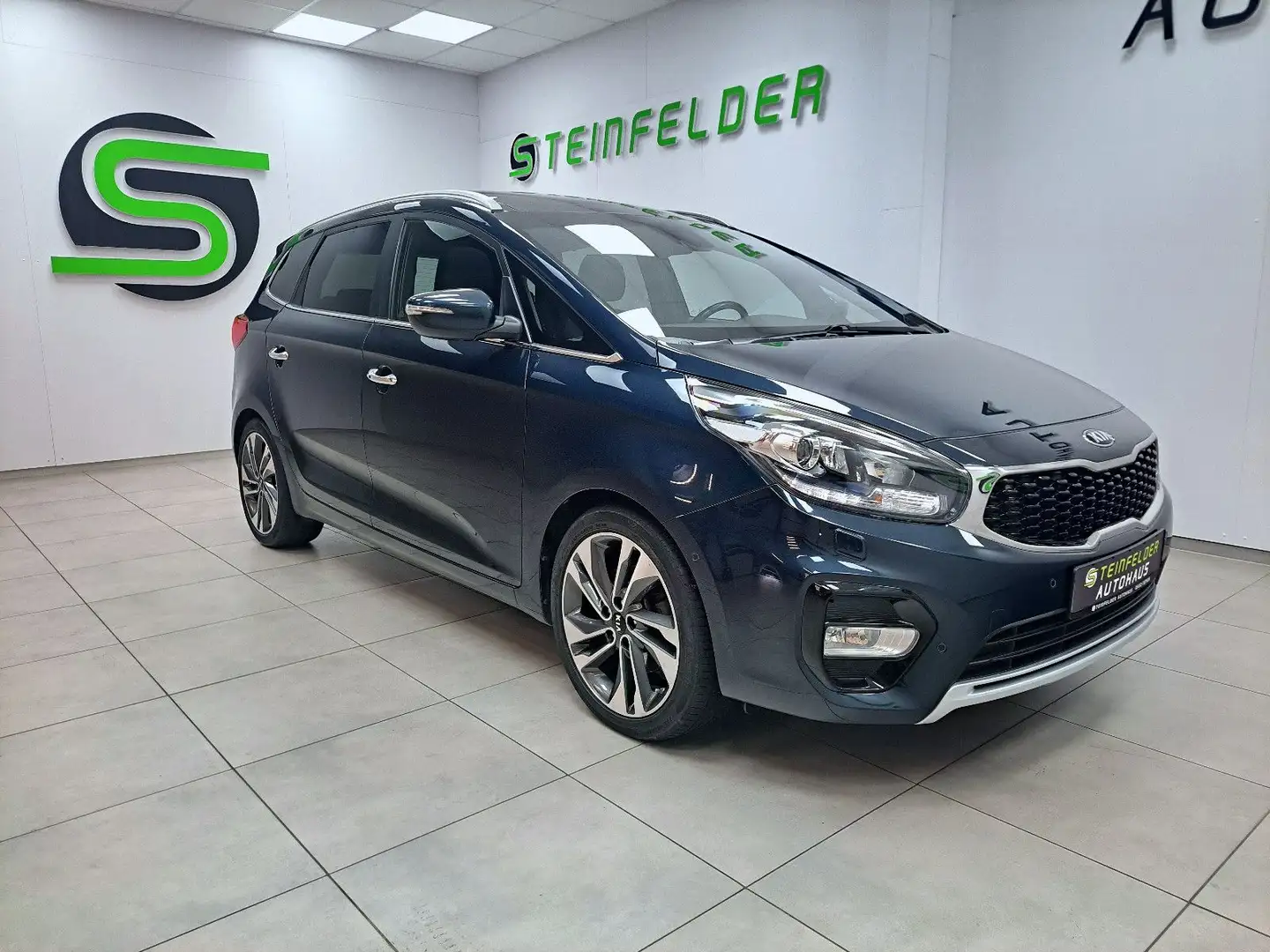 Kia Carens 1.7CRDI / PANORAMA / 7SITZER / AHK Blau - 1