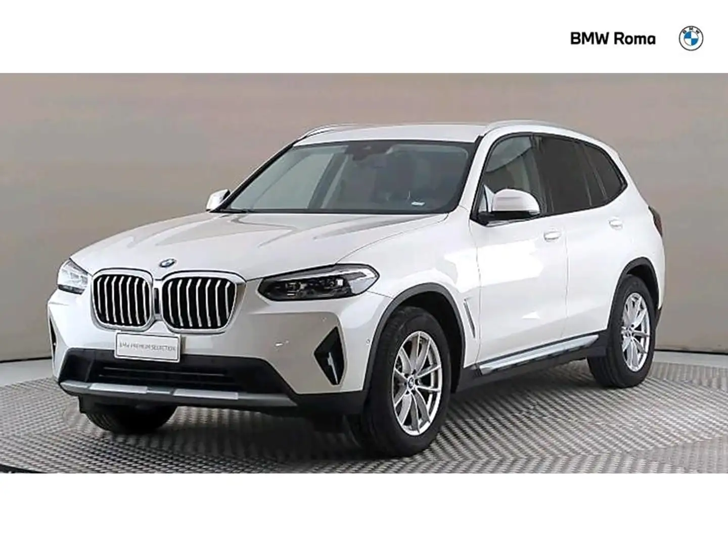 BMW X3 xdrive20d mhev 48V auto Bianco - 1