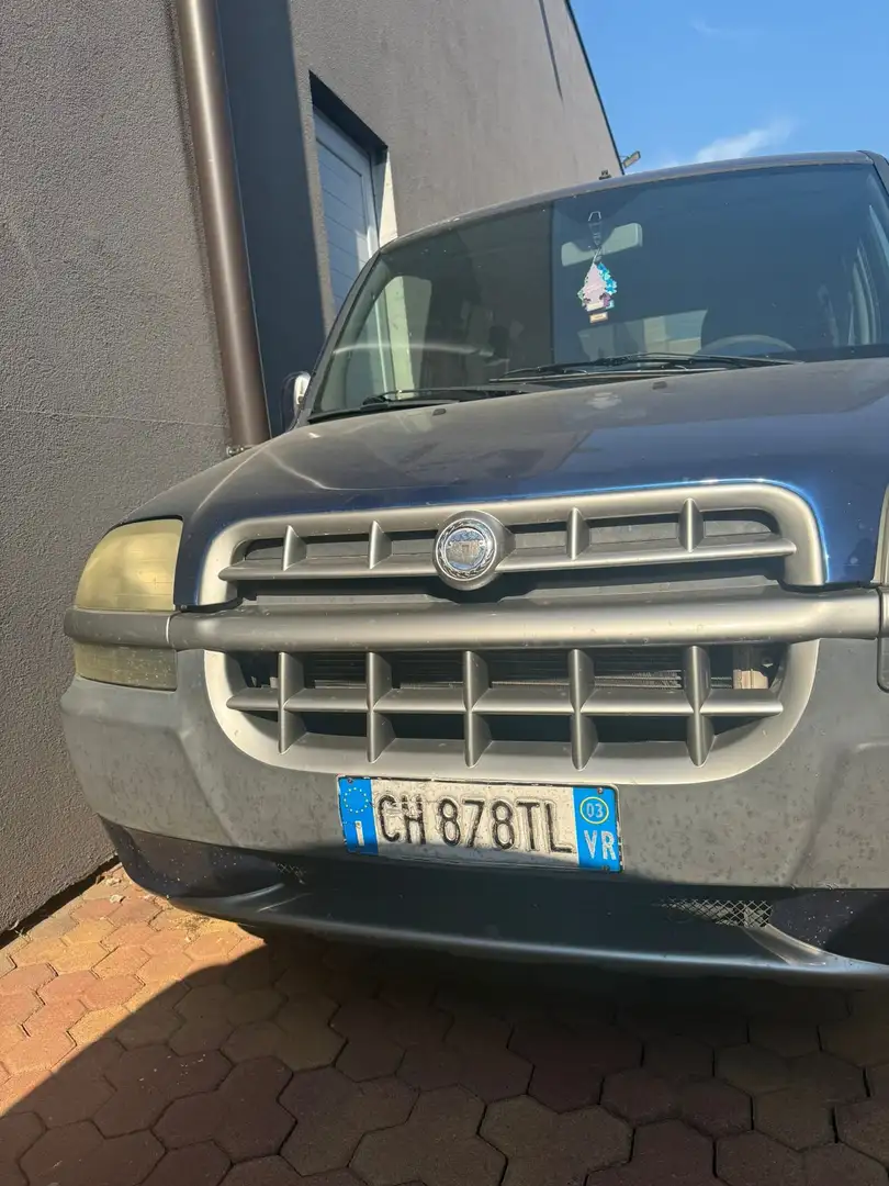 Fiat Doblo 1.9 jtd Malibu Azul - 2