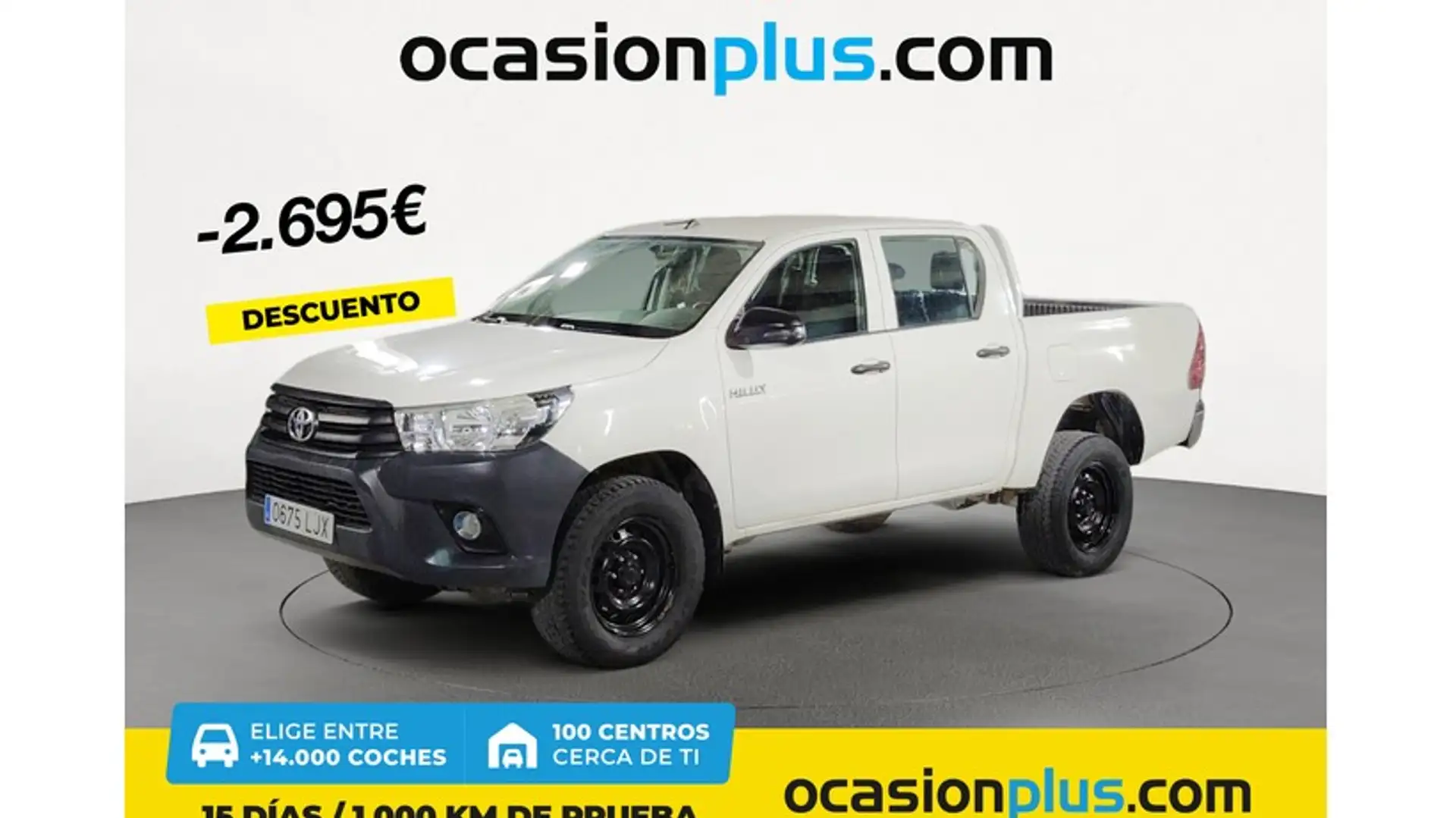 Toyota Hilux Cabina Doble GX Blanco - 1