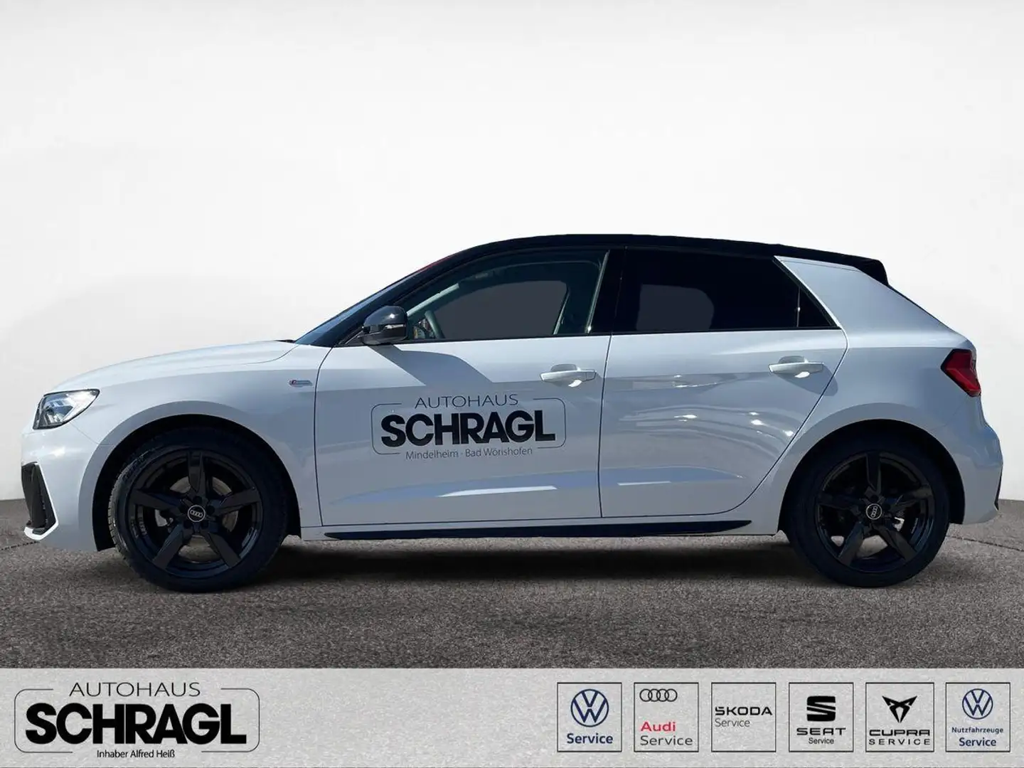 Audi A1 Sportback 30 TFSI S line+LED+APP+BLACK+SITZHZ Weiß - 2