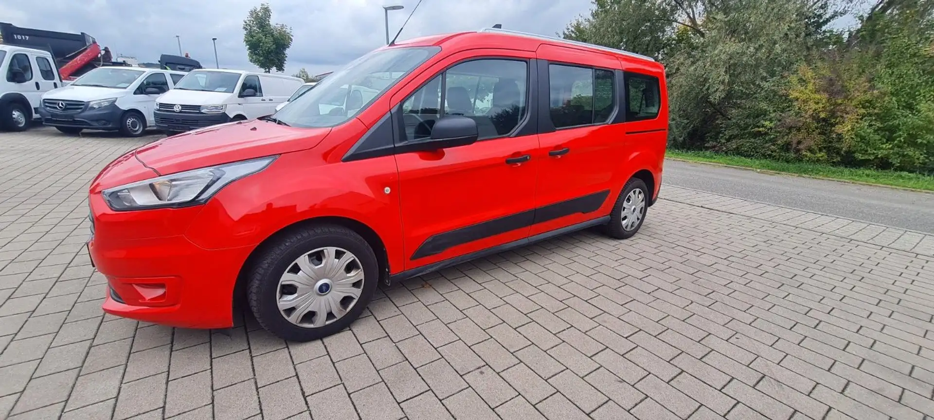 Ford Transit Connect Kombi lang Trend 7.Sitzer Rot - 1