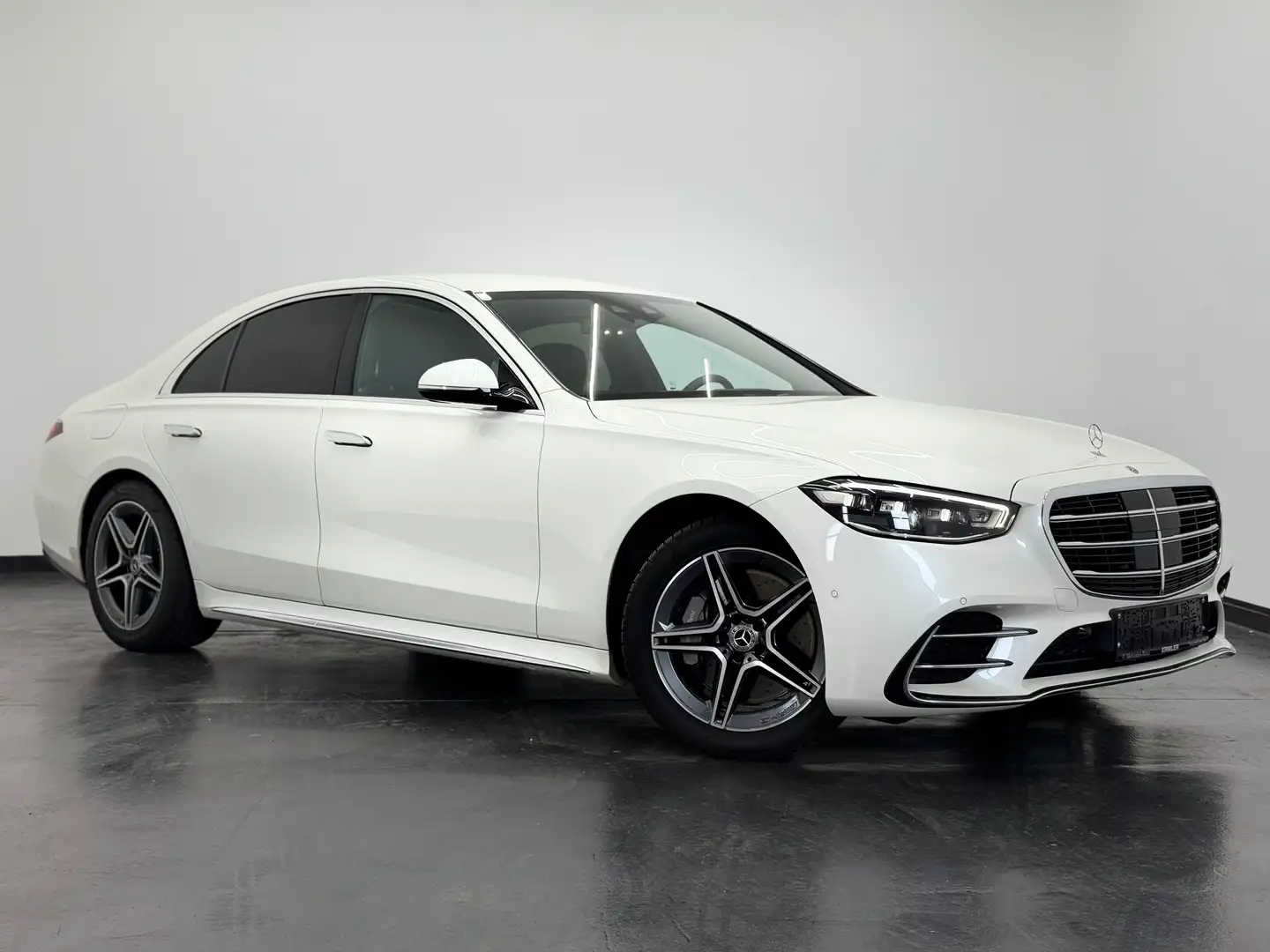 Mercedes-Benz S 450 S450 4MaticAMG*NeuwagenZustand*MB Garantie 06/2027 Weiß - 1