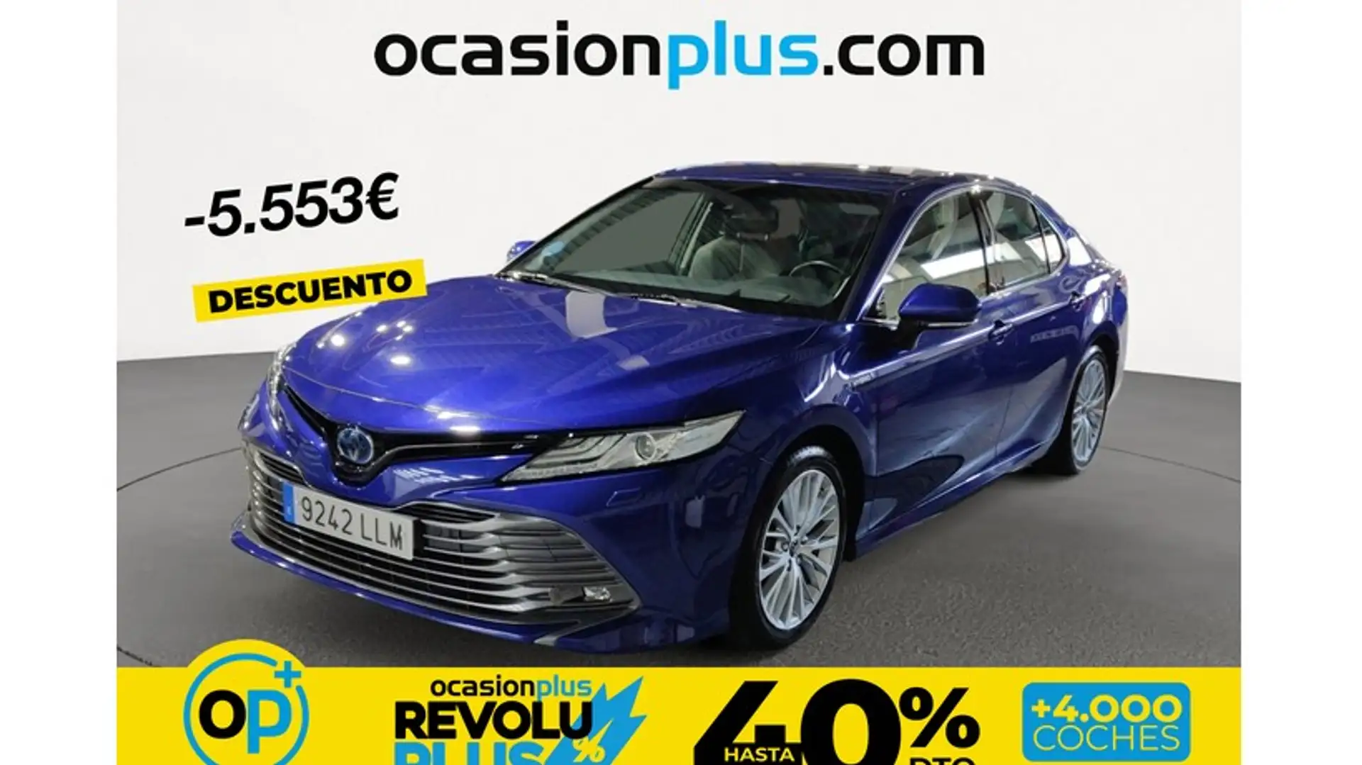 Toyota Camry Híbrido Luxury Aut. Azul - 1