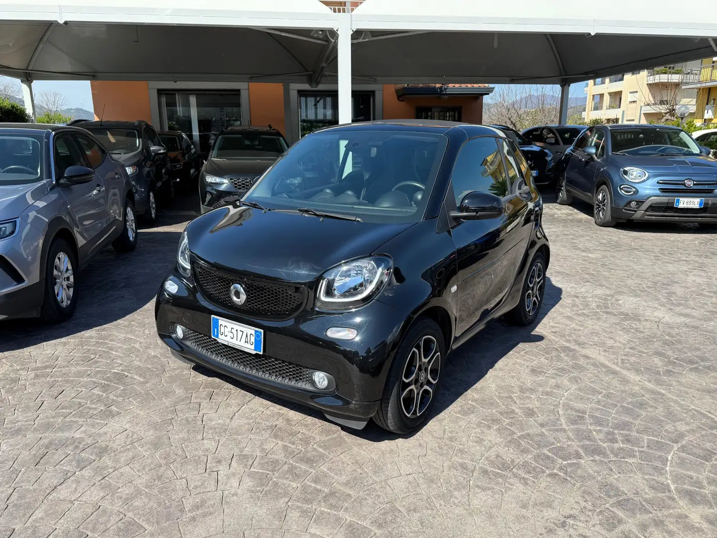smart forTwo Cabrio  Passion 90cv turbo twinamic Nero - 2