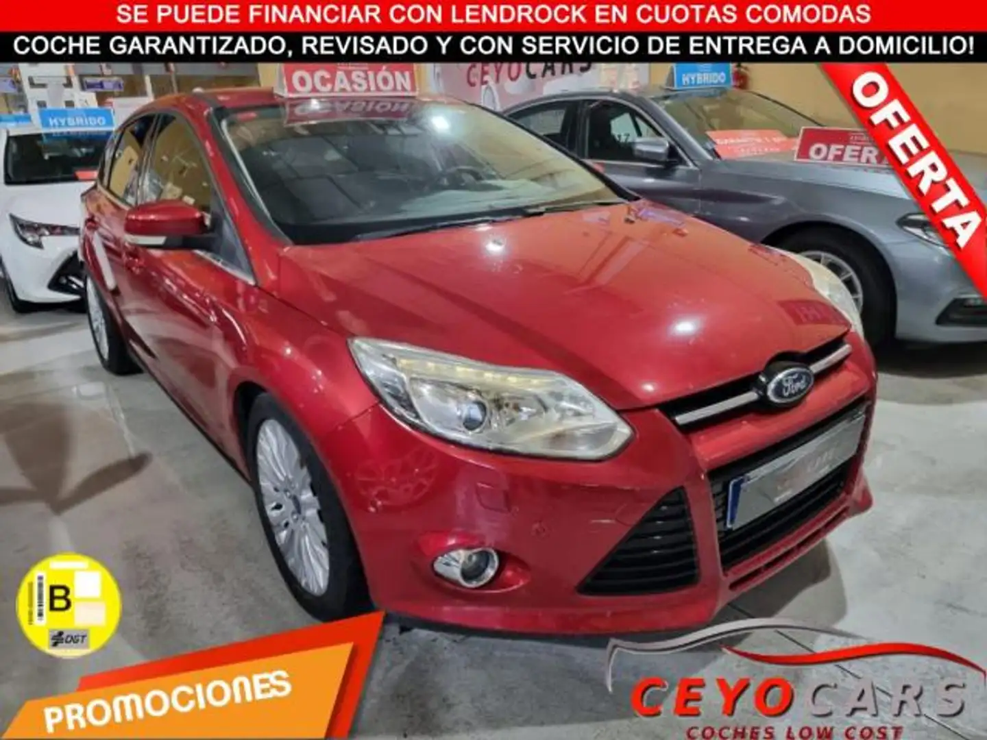 Ford Focus 2.0TDCi Titanium Rojo - 1