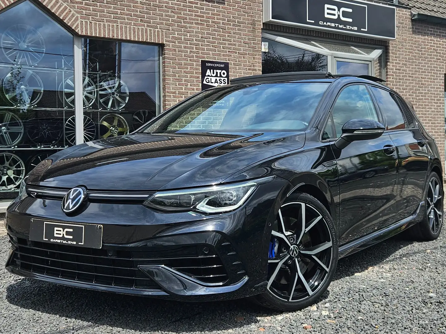 Volkswagen Golf R Leder, Pano, 19', Drift, camera, ... Zwart - 1