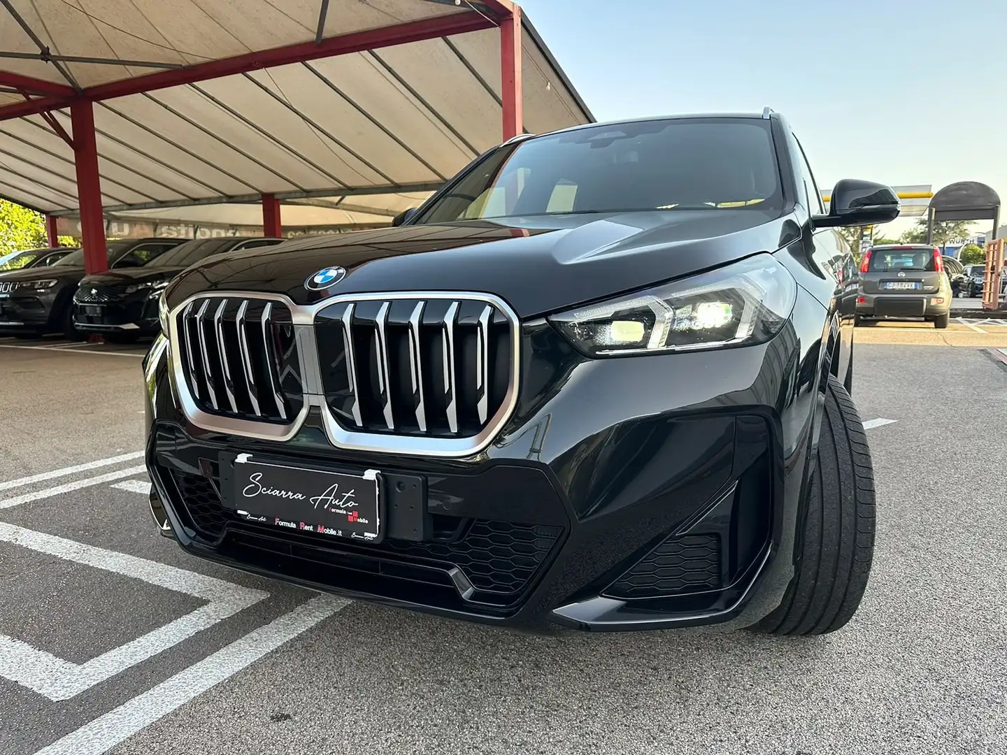BMW X1 sdrive18d MSport M-SPORT M+PELLE+HARMAN+RETRO CAM Nero - 2