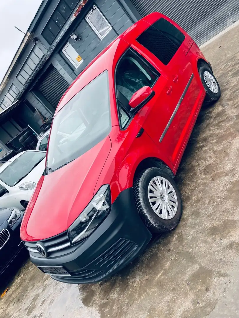 Volkswagen Caddy PKW Trendline BMT Rot - 2