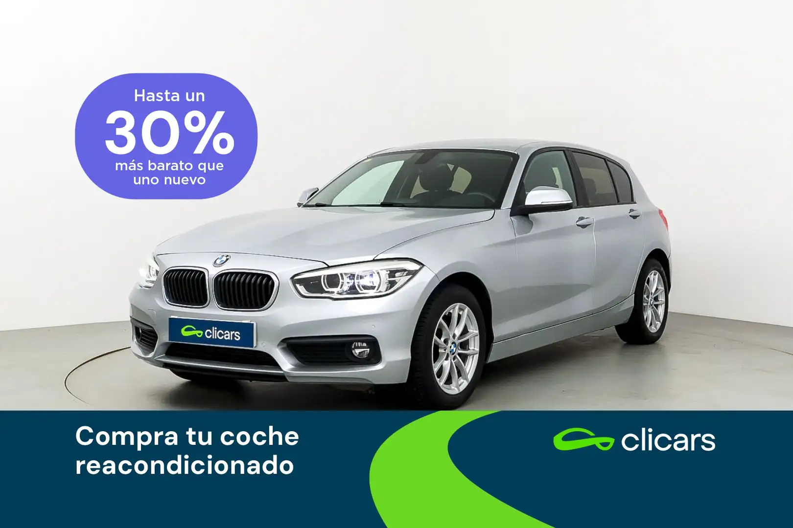 BMW 116 116d Gris - 1
